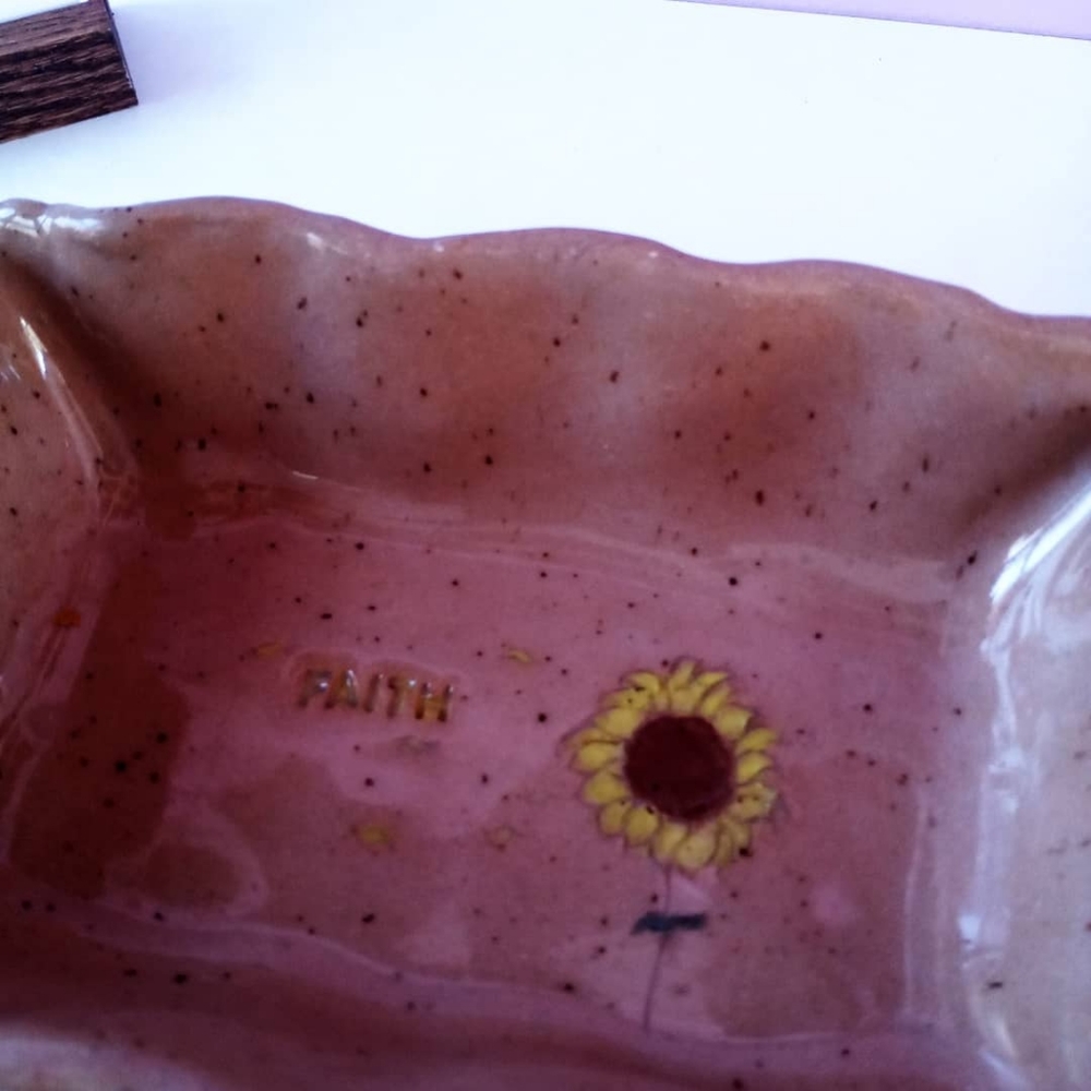 Handmade Ceramic Platter - Picture 4 of 6
